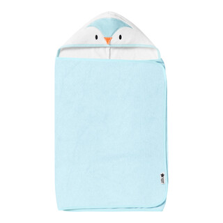 Tommee Tippee Splashtime Hug N Dry Hooded Towel - Blue